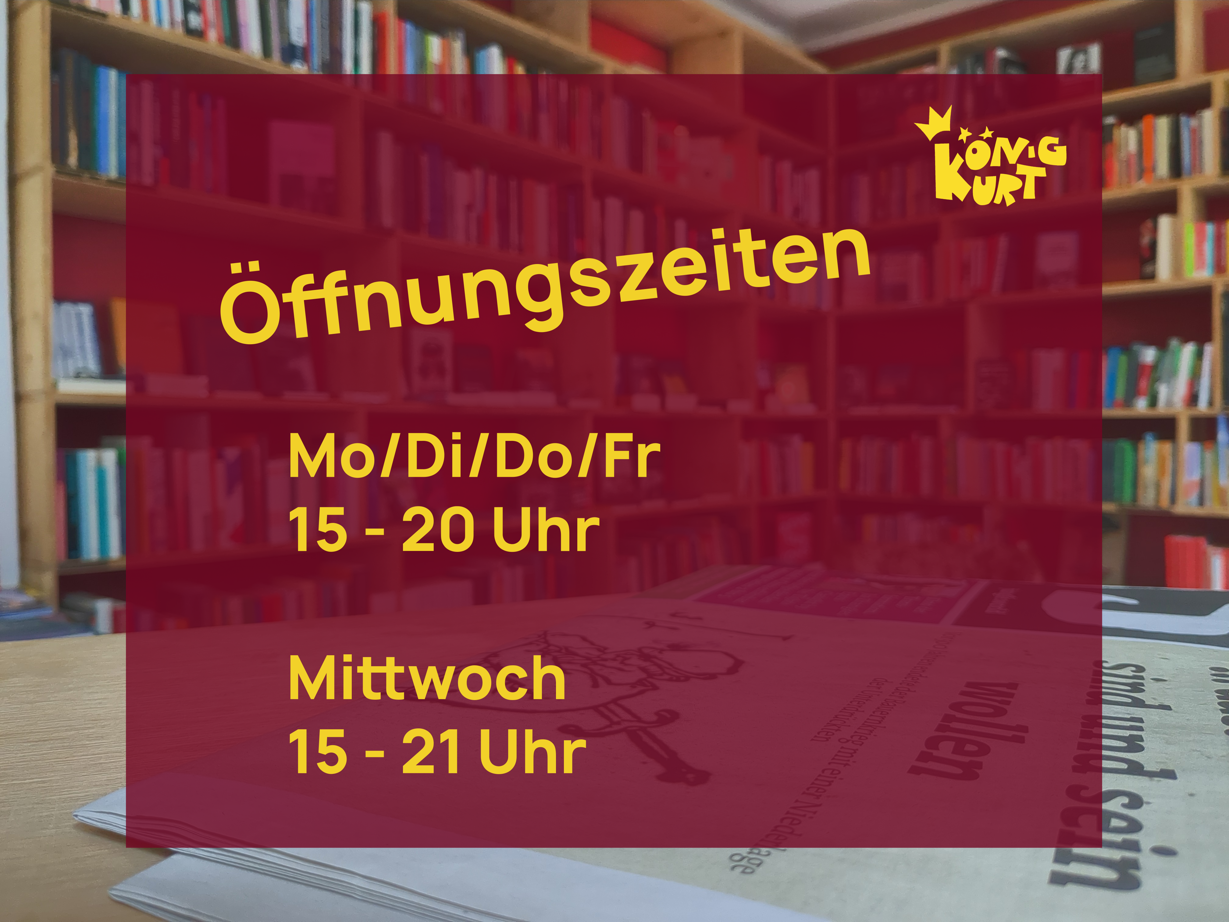 Öffnungszeiten