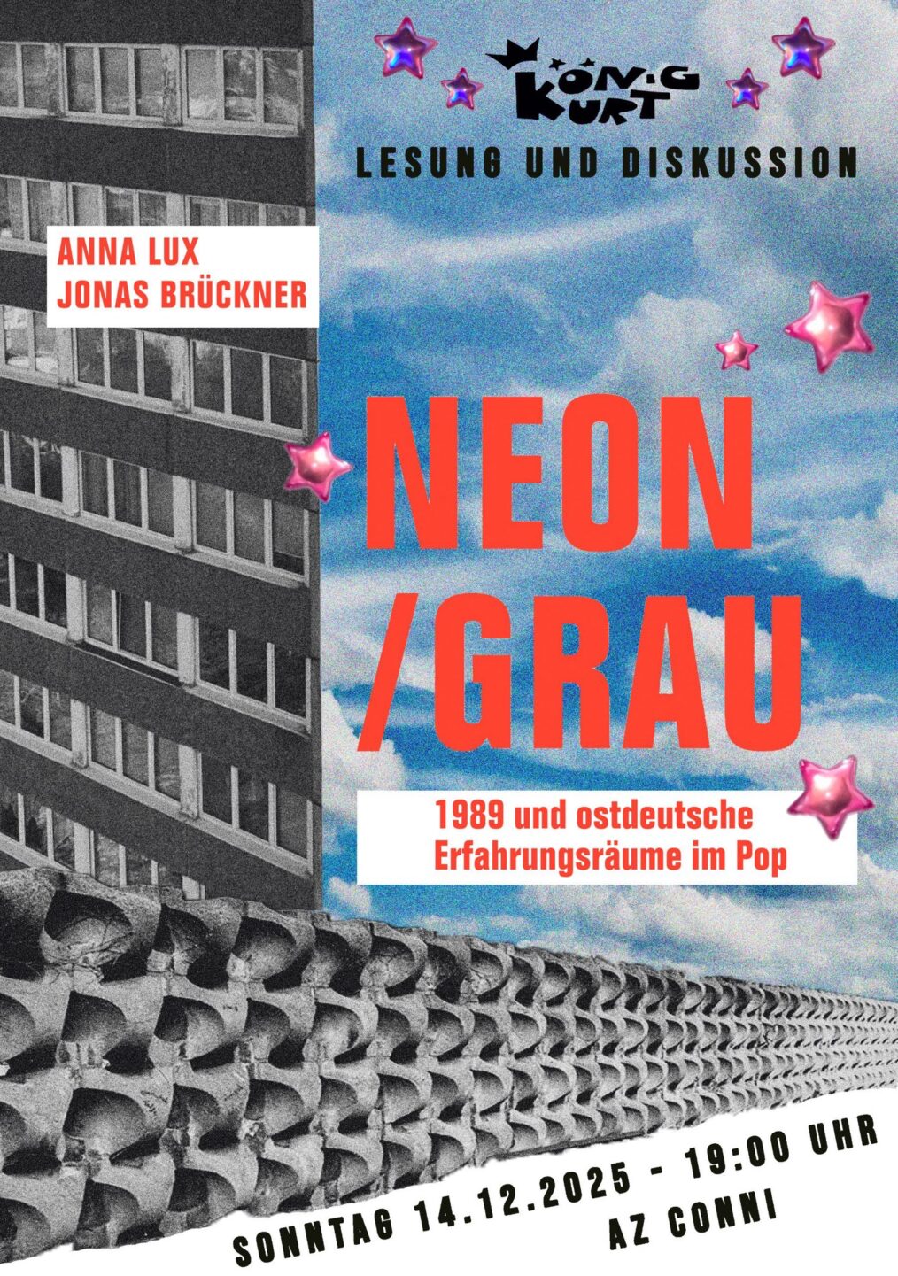 NEON/GRAU – Lesung und Gespräch